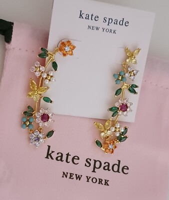 Kate SPADE - New York - Ohrringe Blumen und Schmetterlinge.