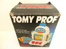 TOMY PROF - Robot Éducatif Parlant - Boite et Notice - HS pour pièces