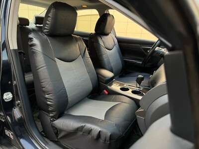 For Hyundai Elantra Sonata Car Front Seat Covers Black Gray
