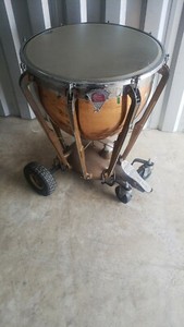 Ludwig 26" Copper Timpani Drum Tympani Symphony Orchestra W/Wheel Kit Whse3