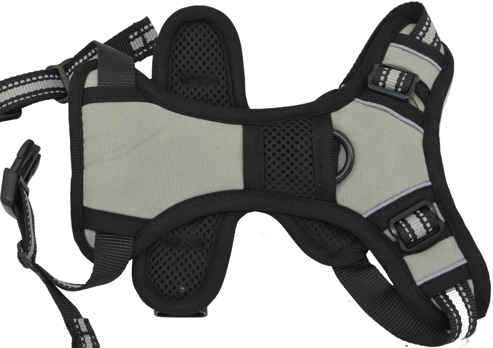 Dog Harness & Training Leash No Pull Control Adjustable Large Handle Heavy Duty