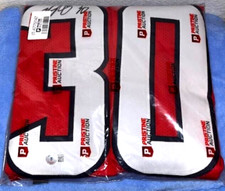 PHILLIP LINDSAY NFL Signed Autographed Texans #30 Red Football Jersey Beckett