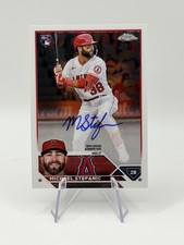 2023 Topps Chrome - Rookie Autographs Michael Stefanic #RA-MST (AU, RC)