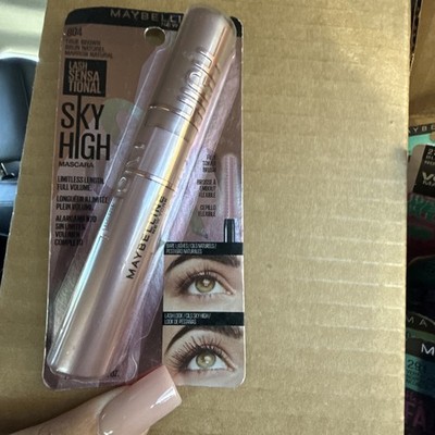 Maybelline 804 Lash Sensational Sky High Mascara True Brown Washable New