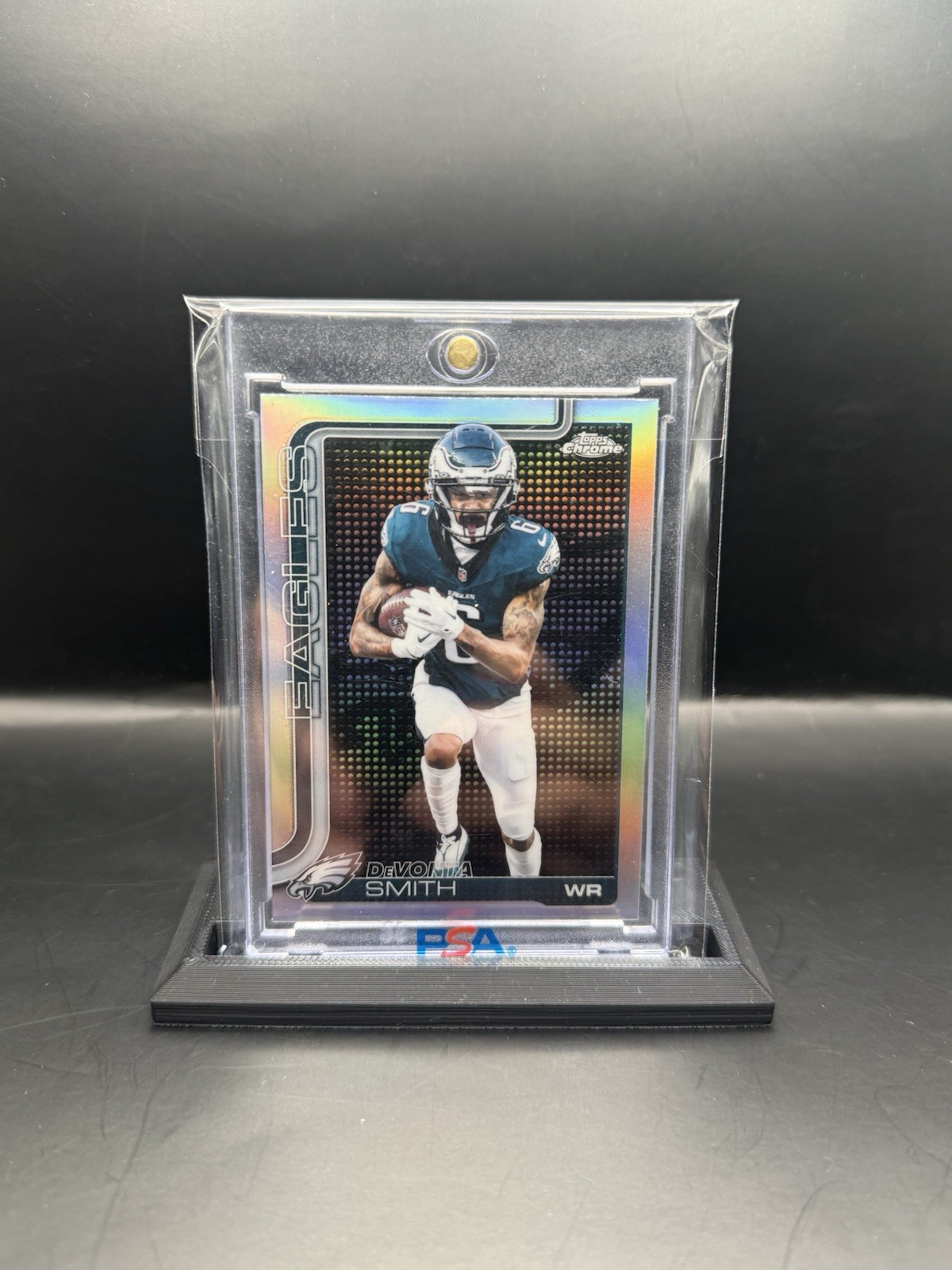 2025 Topps Chrome - DeVonta Smith #244 Lightboard Logo SSP