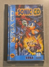 Sonic CD For Sega CD CIB Complete Vintage Collectible Excellent Condition Item