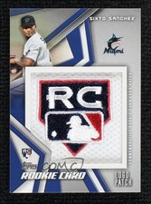 2021 Topps 2021 Rookie Card Manufactured Patch Sixto Sanchez #RP-SS Patch 0s72