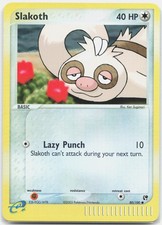 Slakoth Common EX Sandstorm SS Colorless Reverse Holo 80/100 2003 NM on eBay