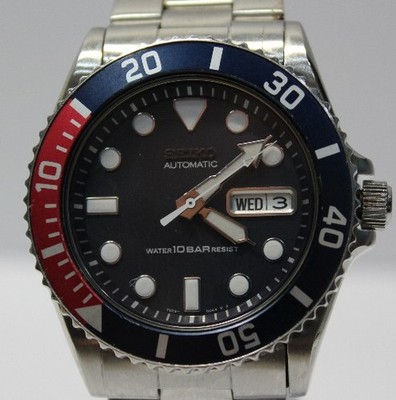 Read[NEAR MINT] SEIKO Divers PEPSI 7S26-0040 Automatic Vintage Men's Watch JAPAN