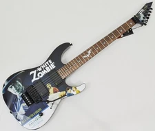 ESP LTD KH-WZ Kirk Hammett White Zombie Guitar Black B-Stock