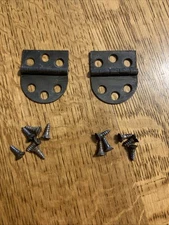 VINTAGE SINGER TREADLE SEWING MACHINE HEAD SUPPORT HINGE SET