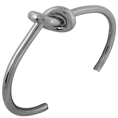 CELINE Knot Extra Thin Bracelet Bracelet metal Silver Women