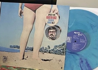 Agustín Arce Y Su Orquesta Apeate Y Oye Vol 2REEDICION Salsa LP Sellado Colored 