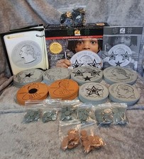 Touchmath Ginormous Coin Set Touch 2 Learn TM1101 Home School Money Counting