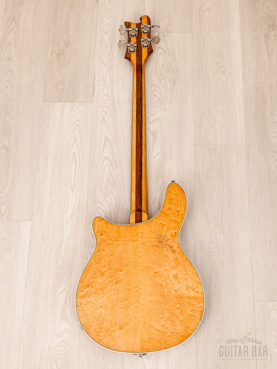 1967 Rickenbacker 4005 Vintage Semi-Hollow Bass, Mapleglo w