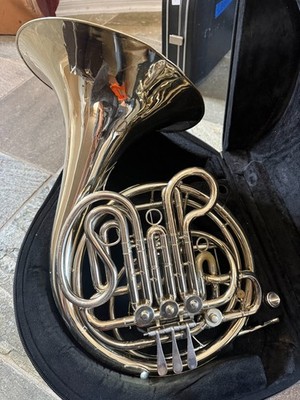 Holton H179 Silver Double French horn. Made in USA | eBay