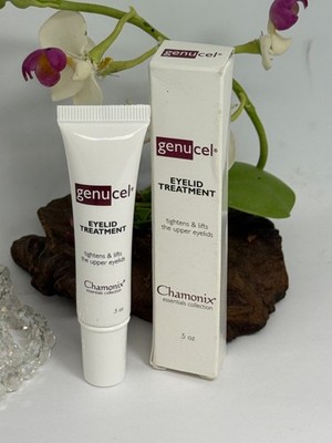 Chamonix Genucel Eyelid Treatment -Tightens Lifts the Upper Eyelids- .5 oz -NIB*