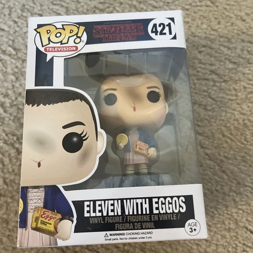 Funko Pop Stranger Things Eleven With Eggos (No 421) Vinyl Figure NEW