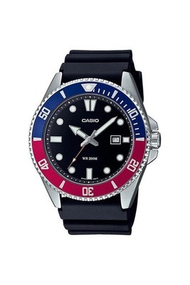 Casio Herren Resin Armband 46mm 20ATM Uhr MDV-107-1A3VEF