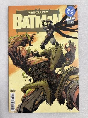 DC Comics ABSOLUTE BATMAN #14 First Print Bane Harley Quinn 1st