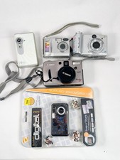 Digital Point And Shoot Camera Lot - Untested Parts Repair Tik Tok Cams Y2K