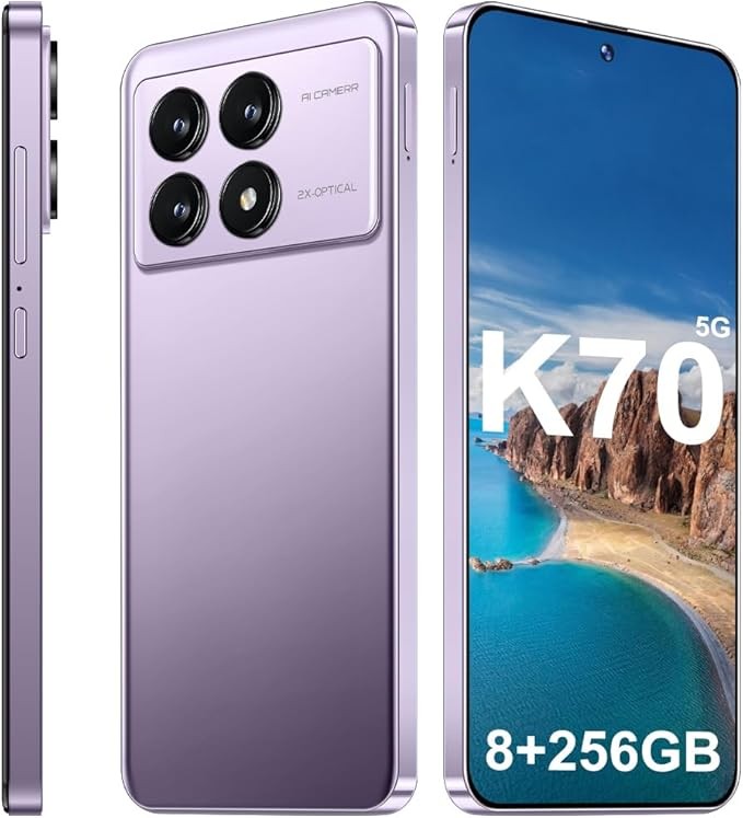 2026 Android 13 Unlocked Phones 6.8" Hd Screen 8gb+2