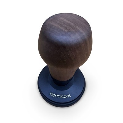 Normcore Spring Loaded Tamper 58mm Espresso Coffee Tool Wood Handle Open Box