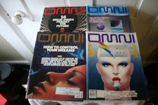OMNI SCIENCE FICTION SCI-FI TECHNOLOGY 1987 YEAR MISSING FEB JUL OCT NOV DEC
