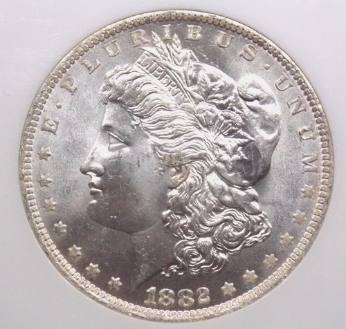 1882 "O" Morgan SILVER Dollar $1 NGC MS65 #008 Gem BU Uncirculated ECC&C, Inc.