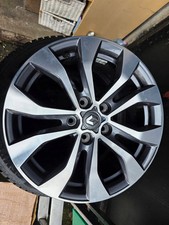1x Alufelge 17 Zoll 7.0" 4x114.3 43ET Glanz Silber 403007202R Renault Megane 1