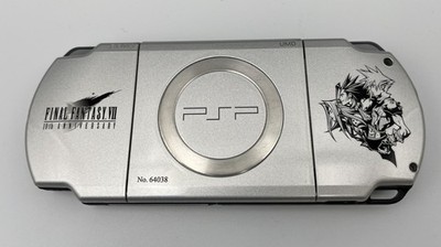 Sony PSP-2000 Crisis Core Final Fantasy FF Ⅶ 7 Console No keyring