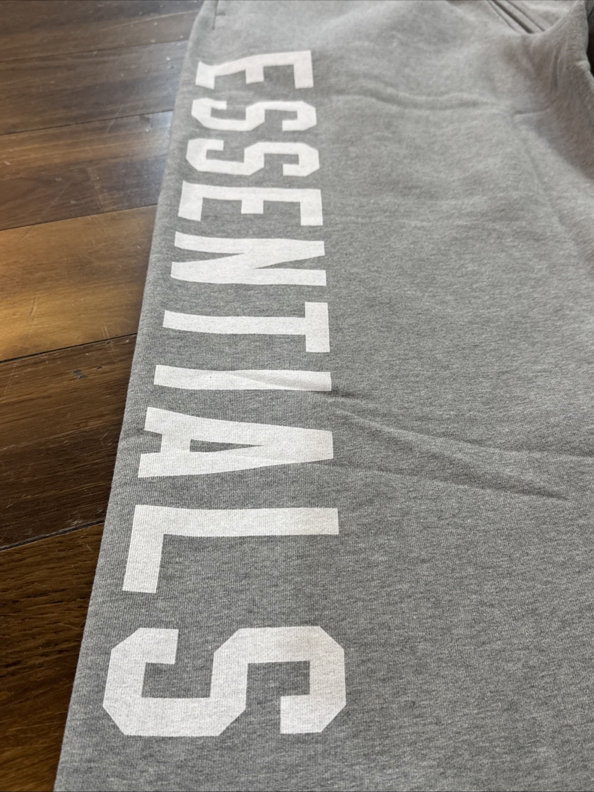 Fear Of God Essentials Fleece Relaxed Sweatpants Dark Heather Size Medium NWT image 7