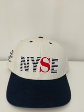 Vintage 90’s NYSE Hat Embroidered Made In USA. Promotional Hat. RARE!