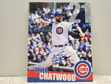 Tyler Chatwood Chicago Cubs MLB Autographed 8x10 Photo No COA