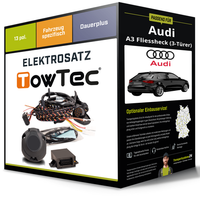 Elektrosatz 13-Pol Spezifisch für Audi A3 Fliessheck (3-TüRer) 05.2003-06.2008