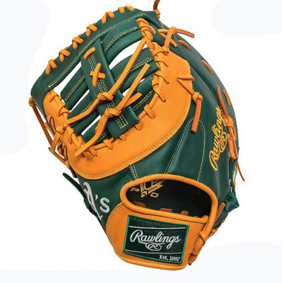 Rawlings Hyper Tech MLB Team GR5HTMM53-OAK 11,75'' LH First Base Glove A's 2025