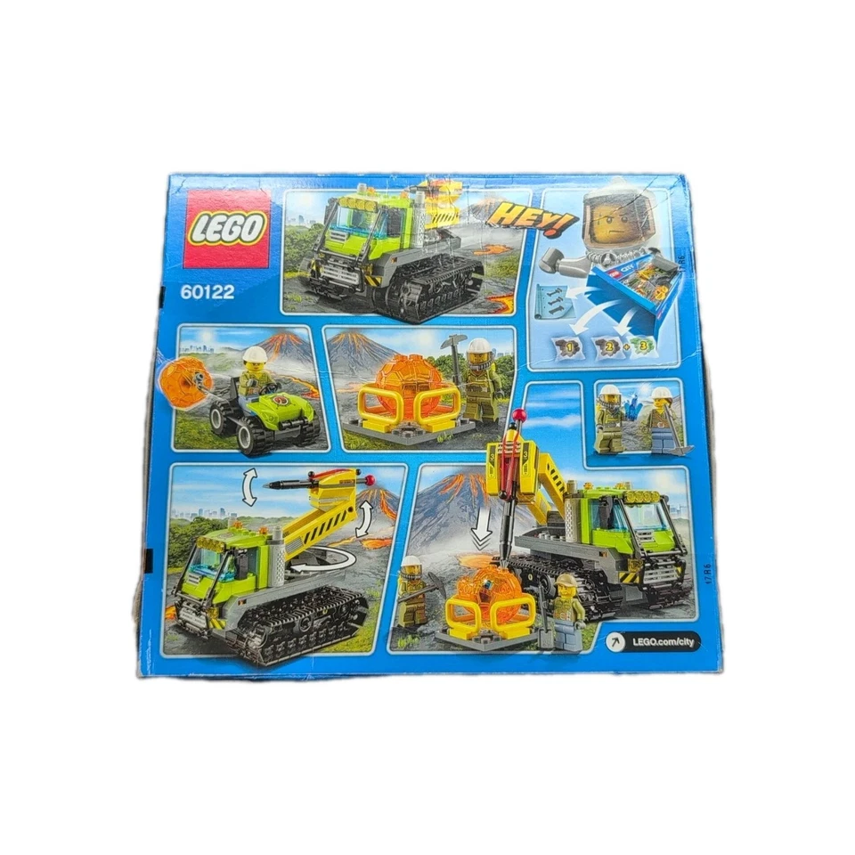 LEGO City 60122 Volcano Crawler New Retired Sealed Building Set - Image 2 of 4