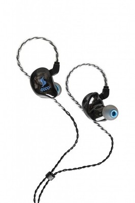 Stagg Model SPM-435BK Dual Driver In Ear Stage Monitor in Black - 1 Pair 