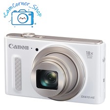 Canon PowerShot SX610 HS 20.2MP Digital Camera 18x Zoom WiFi NFC 1080p HD White