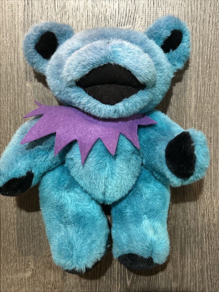 Grateful Dead Aqua Jointed Plush Bear 12