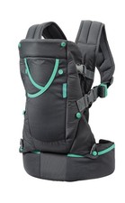 Infantino Carry On Active Multi-Pocket Baby Carrier, 4-Positions, 8-40lbs, Gray