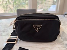 New with Tag Guess Gemma Crossbody Bag Black ...