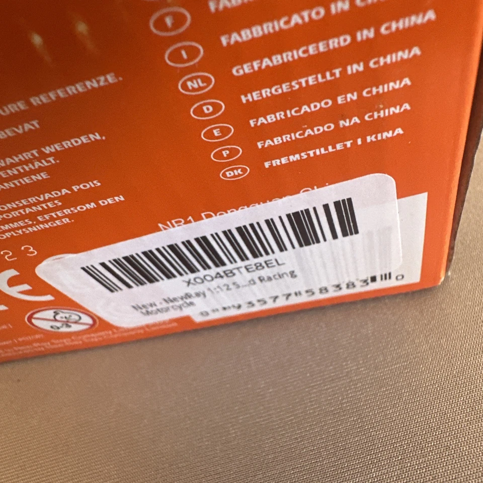 NEW RAY 1:12 KTM RC16 MOTORCYCLE 33 BRAD BINDER RED BULL KTM FACTORY Discontinue - Image 2 of 4