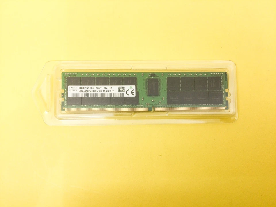 Hynix 64GB 2Rx4 PC4-2933Y DDR4 ECC DIMM Server Memory HMAA8GR7MJR4N-WM failed - Image 3 of 3