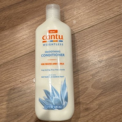 Cantu Weightless Smoothing Conditioner, 13.5 Fl Oz (Pack of 1), Off White 