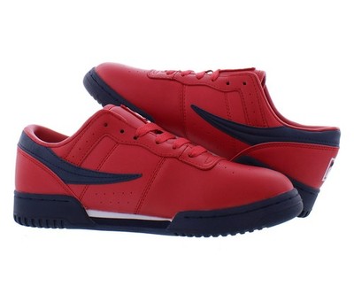 FILA Girls Original Fitness Fashion Sneaker Red/navy/white 13 US