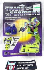 Transformers Original G1 1985 Constructicon Bonecrusher MOSC TM Card