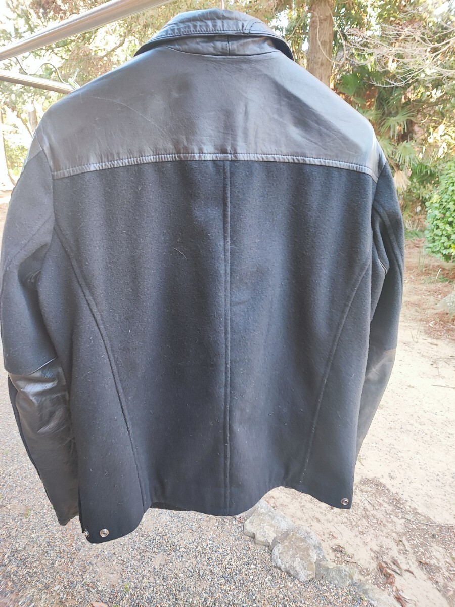 Schott Lamb Leather Wool Switch Single Riders Tru… - image 2