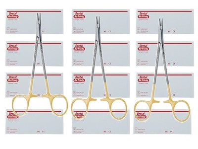 Lot of 3 Pcs Hu-Friedy NH5042 Needle Holder Mayo-Hegar Perma Sharp