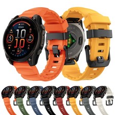 Sport Strap For Garmin Watch 26mm/22mm Soft Silicone Watch Band Quick Release